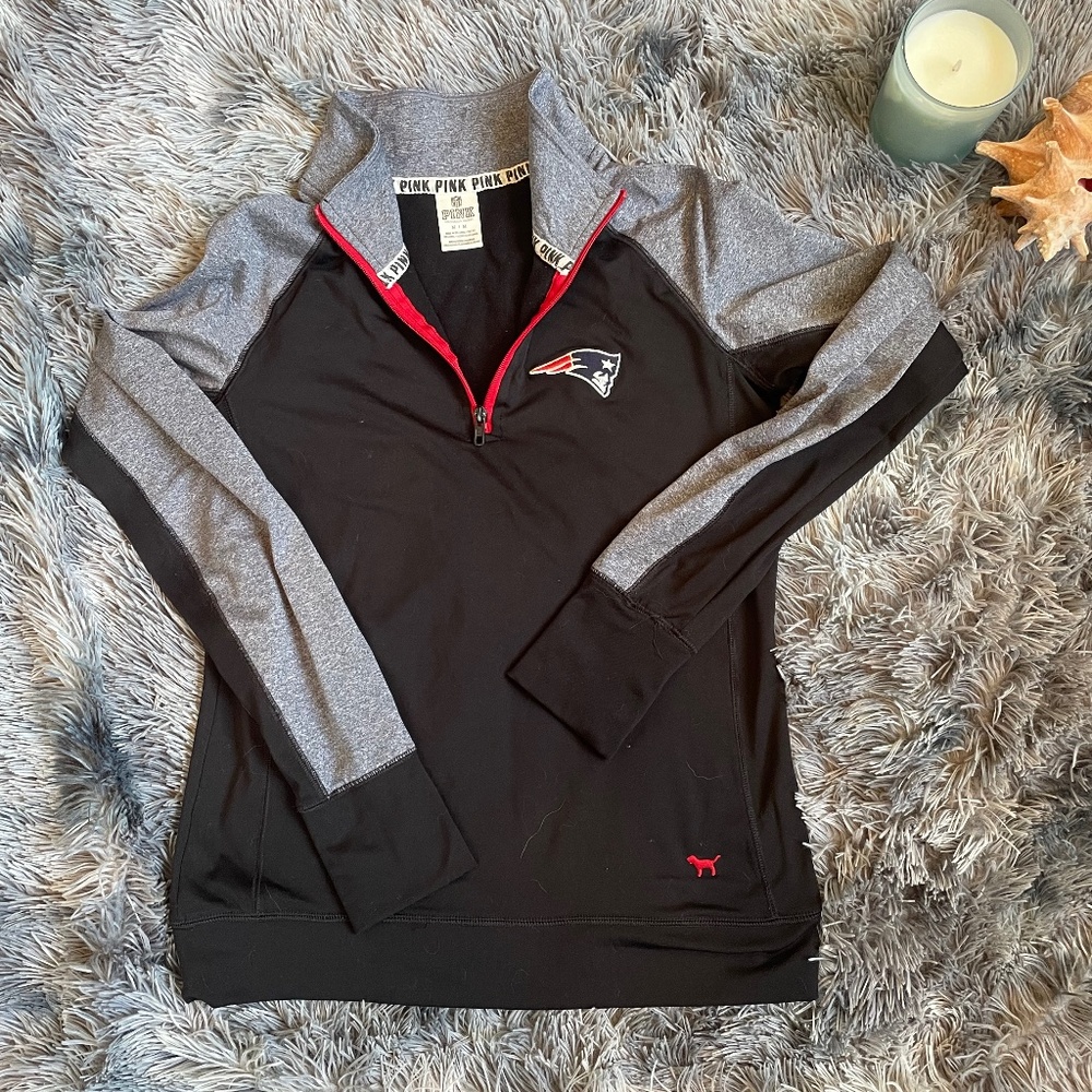 Patriots 1/4 zip up